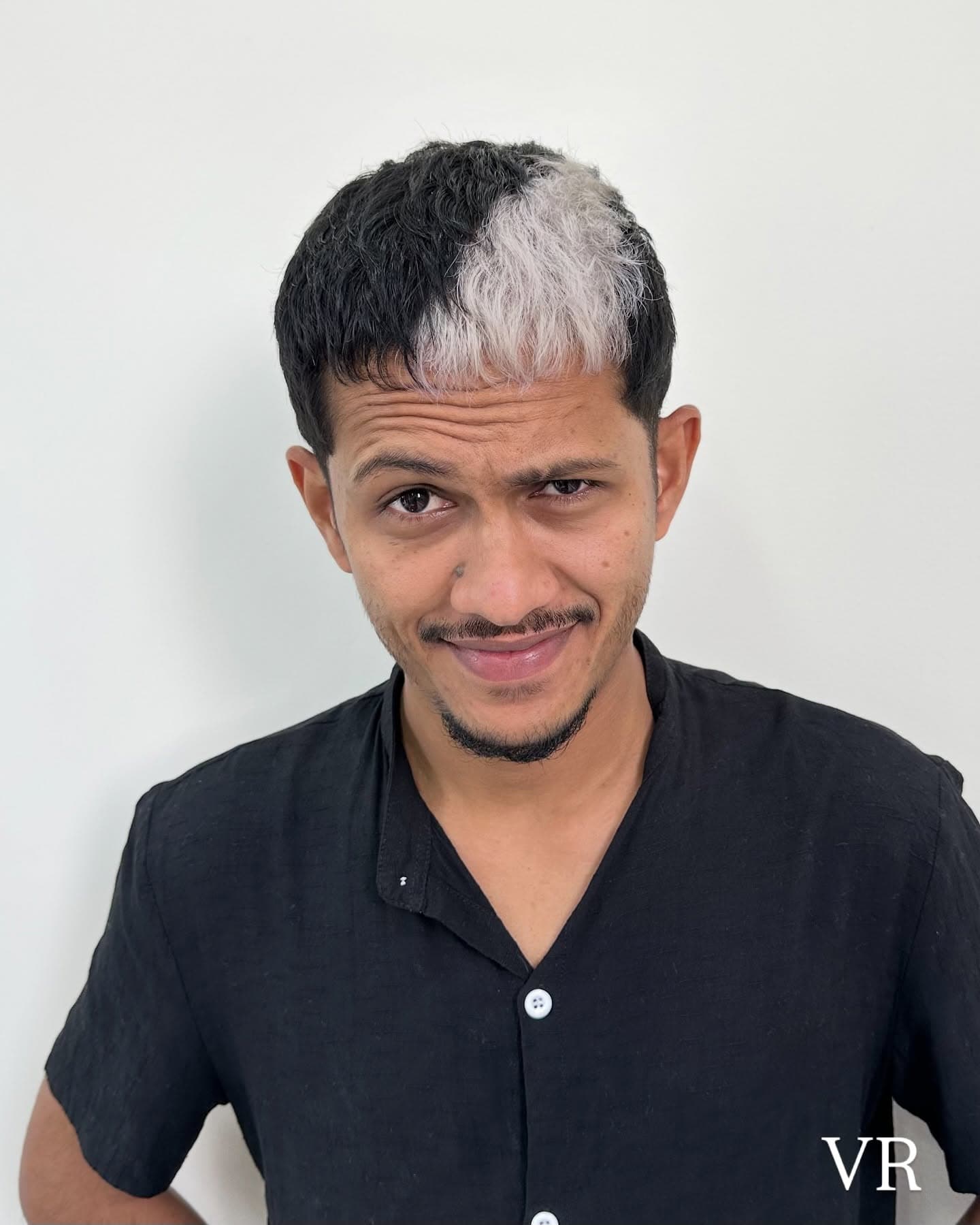 Hair color transformation at VR Salon