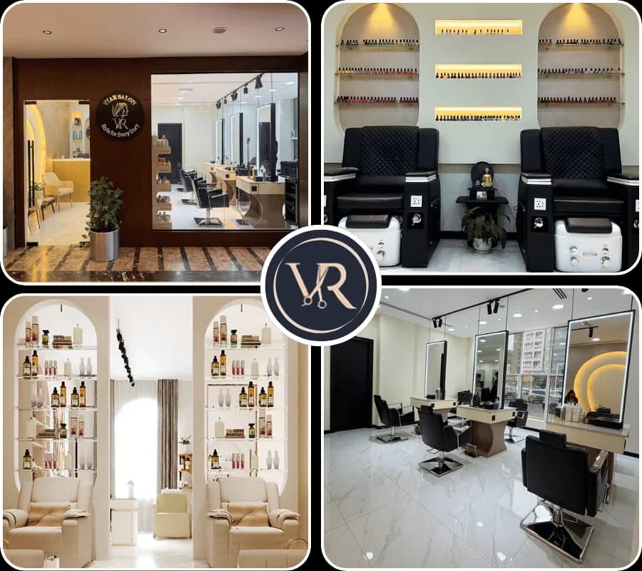 Nail art and a relaxing facial treatment at VR Unisex Salon